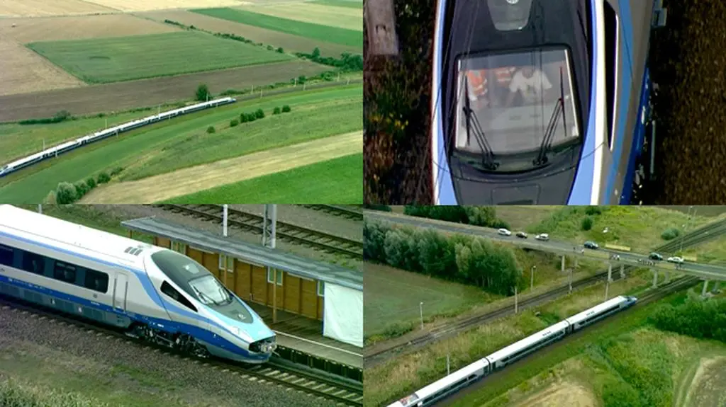 Testy pendolino na polskich torach z Błękitnego24