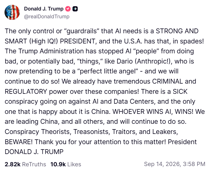 Trump o AI