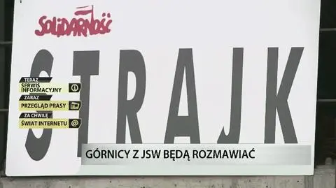 Trwa strajk w JSW