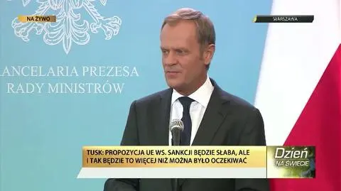 Tusk: nie zostaniemy z takim kłopotem, że Katar przyśle nam gaz, a my nie będziemy mieli co z tym zrobić