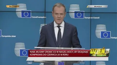Tusk o otwarciu II fazy negocjacji brexitu