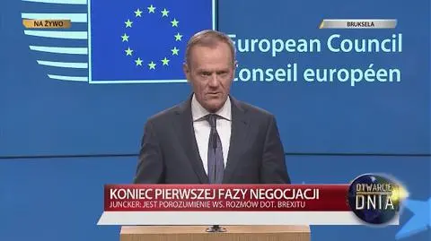 Tusk o porozumieniu ws