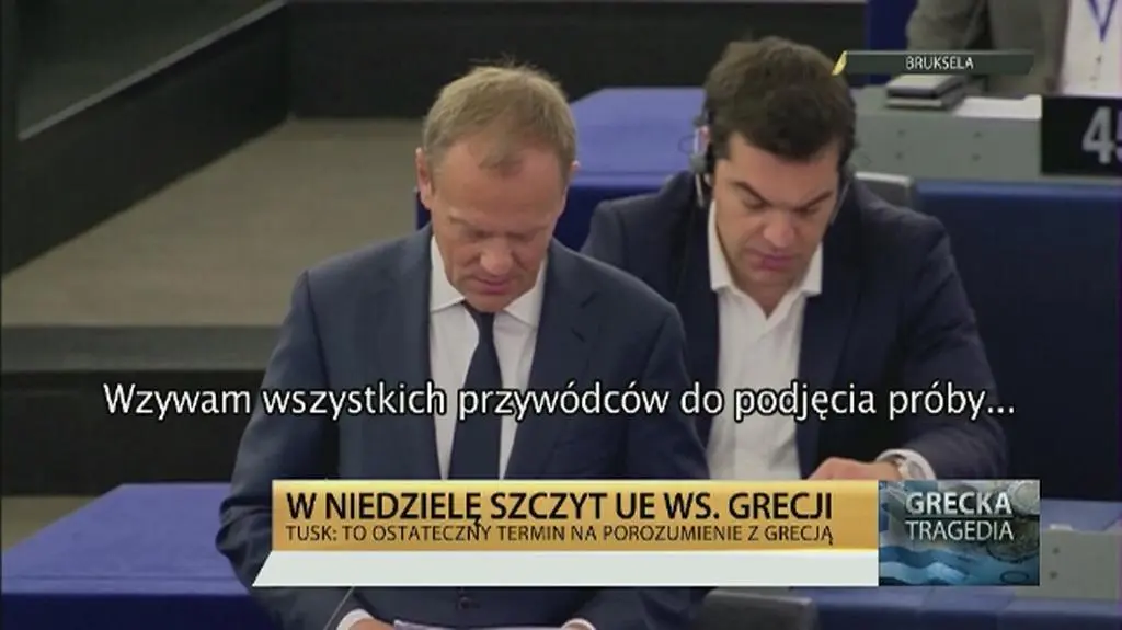 Tusk przestrzega przed bankructwem Grecji