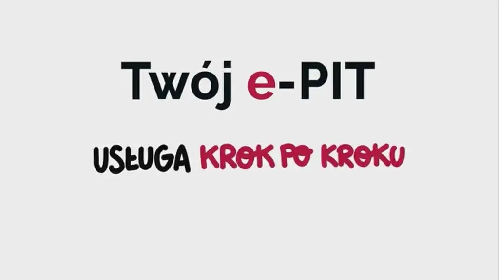 Twój e-PIT - film instruktażowy Ministerstwa Finansów