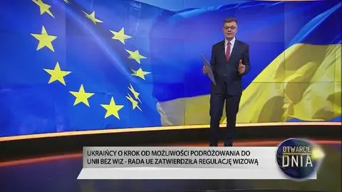 Ukraińcy wjadą do Unii Europejskiej bez wiz