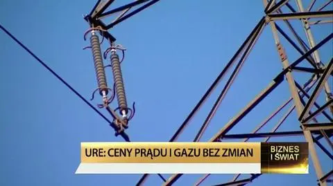 URE: Ceny prądu i gazu bez zmian