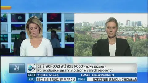 W życie wchodzi w RODO
