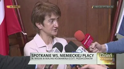 Wasiak o podniesieniu płacy minimalnej w Niemczech: koszty transportu wyższe o 15 proc