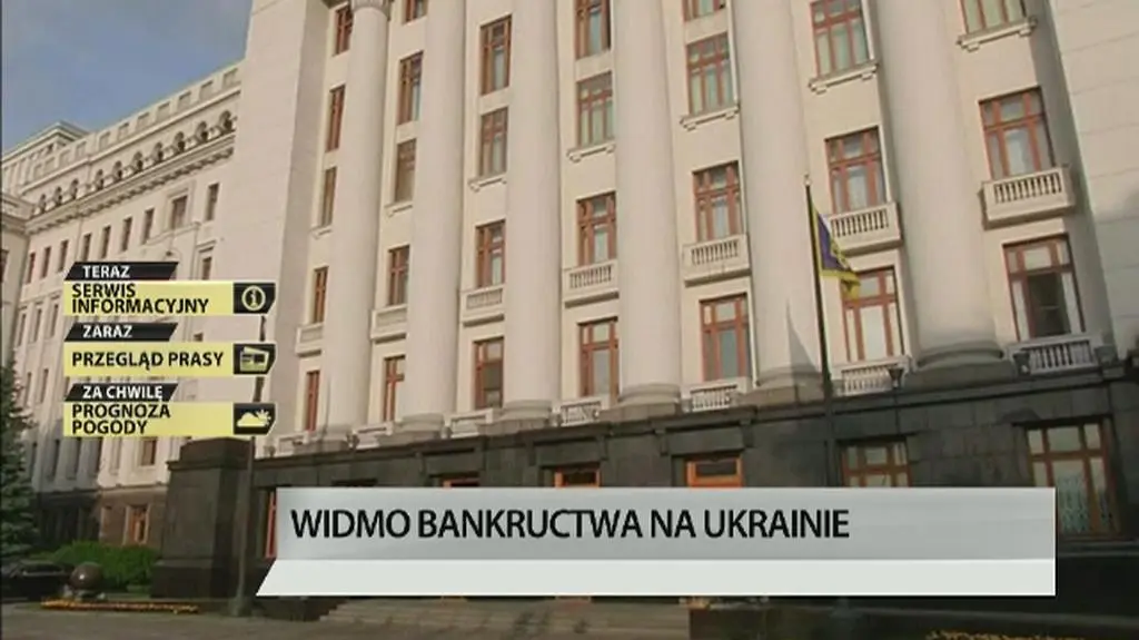 Widmo bankructwa nad Ukrainą