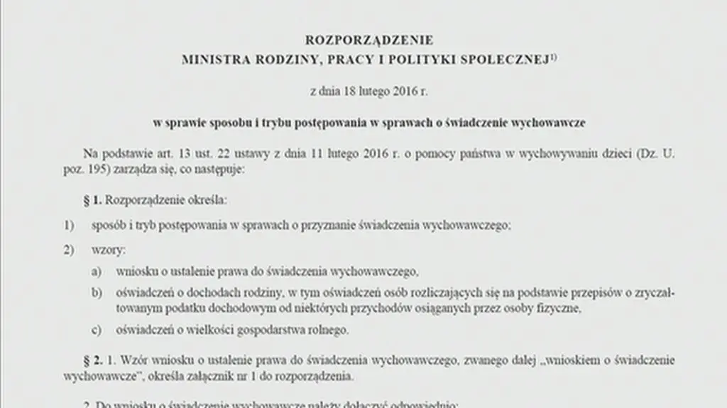 Wniosek na Rodzina 500 plus krok po kroku