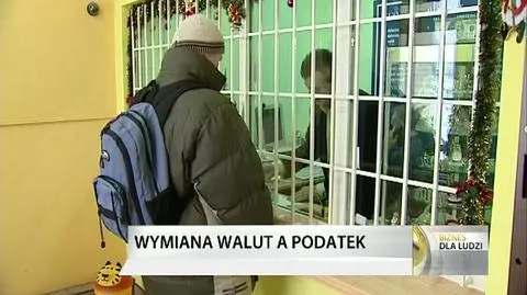 Wymiana walut a podatek