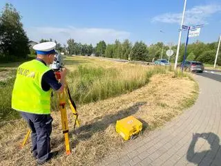 Potrącenie rowerzystek w Żorach