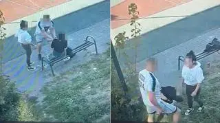 Zajście na boisko szkolnym zarejestrowała kamera monitoringu