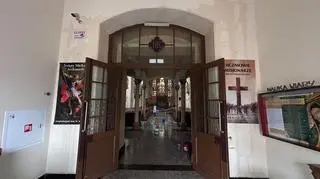 Zalany kościół w Mysłowicach