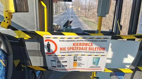Opluł kierowcę autobusu i powiedział "mam koronawirusa"