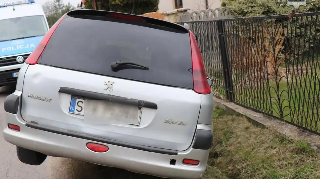 Stracił panowanie nad pojazdem, miał ponad 4,5 promila