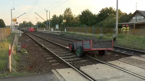 Śmiertelne zderzenie ciągnika z pociągiem w Jackowie