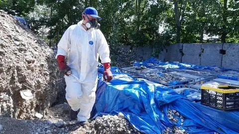 Ujawniono ponad sto litrów niebezpiecznych odpadów