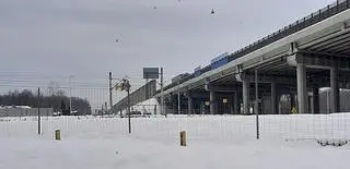Zerwało się rusztowanie pod wiaduktem, zginął robotnik