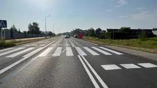 Potrącenie rowerzystek w Żorach