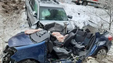 Tragiczny wypadek w miejscowości Huta Szklana