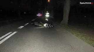 21-letni motocyklista zginał w Chełmie Śląskim