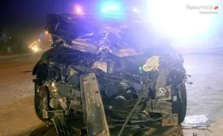 38-latka potrącona przy drodze zmarła w szpitalu