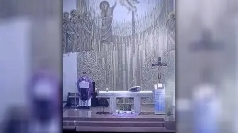 Ksiądz mówił w czasie niedzielnej mszy o posiłkach na kolędzie