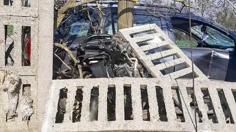 Motorowerzysta zginął na miejscu