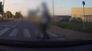 Kierujący hulajnogą omal nie uniknął wypadku