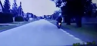 Pościg za pijanym motorowerzystą w Rzekach Wielkich