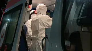 62-latek chory na COVID-19 stracił świadomość