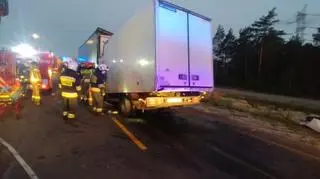 Śmiertelny wypadek w Szczepocicach Rządowych na DK 1