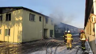 60 strażaków w akcji