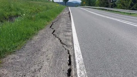 Osuwisko w Kasinie Wielkiej