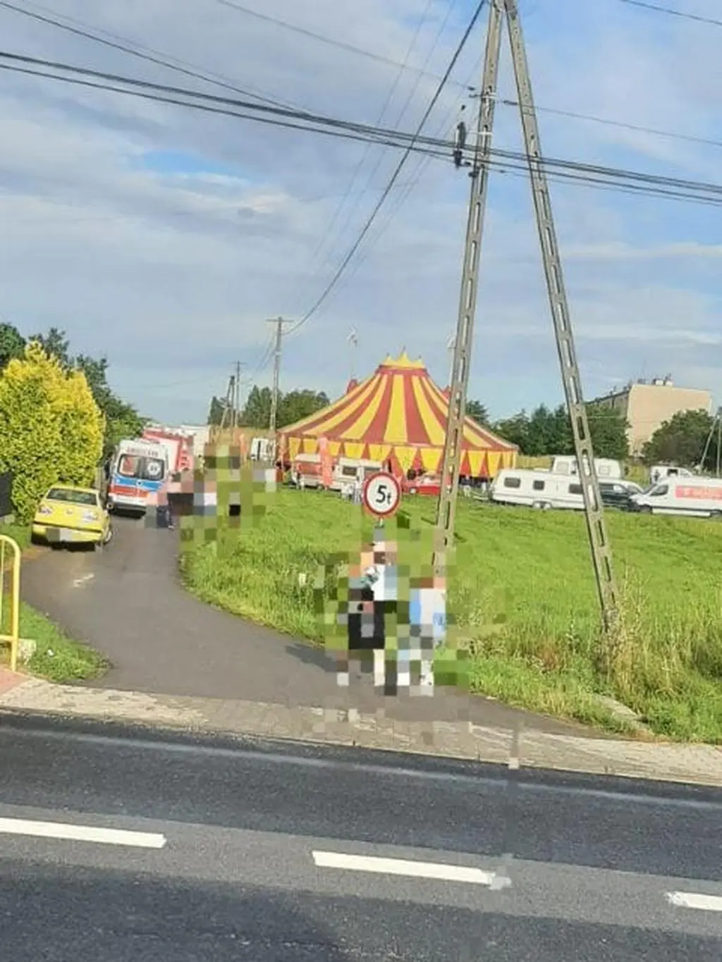 Wypadek w cyrku
