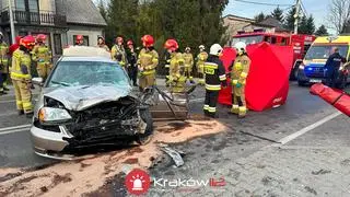 Śmiertelny wypadek pod Krakowem