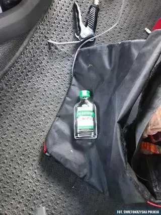 Policja zatrzymała kierowcę