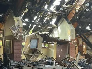 Spłonął dach kościoła w Sosnowcu