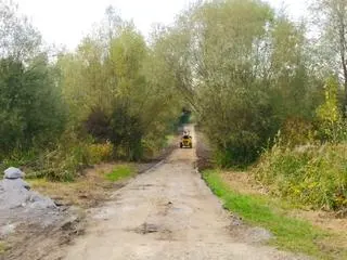 Na terenie dawnego obozu trwają prace