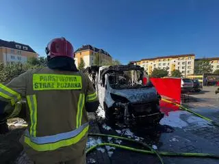 Dwie osoby zginęły w pożarze kampera