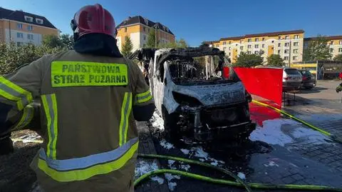 Dwie osoby zginęły w pożarze kampera