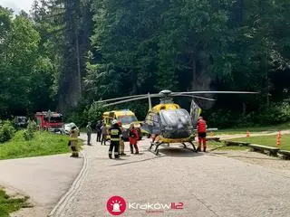 Wypadek w Ojcowskim Parku Narodowym