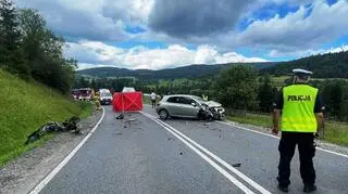 W wypadku motocyklowym zginęła emerytowana policjantka