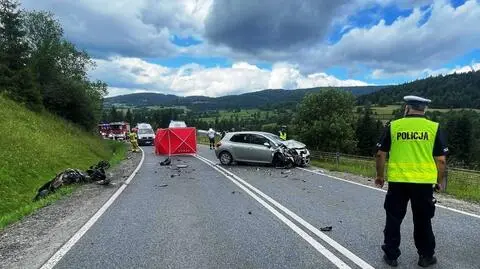 W wypadku motocyklowym zginęła emerytowana policjantka