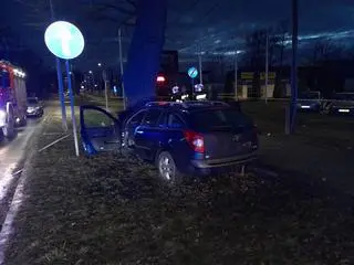 Wypadek w Brzeszczach