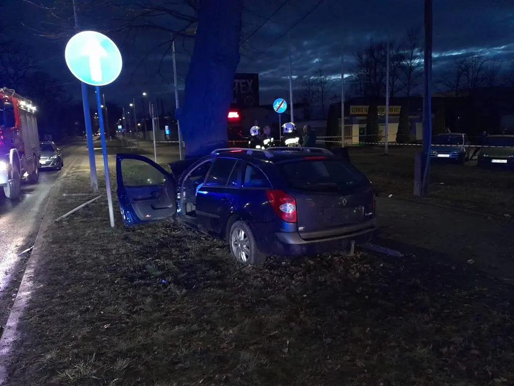 Wypadek w Brzeszczach