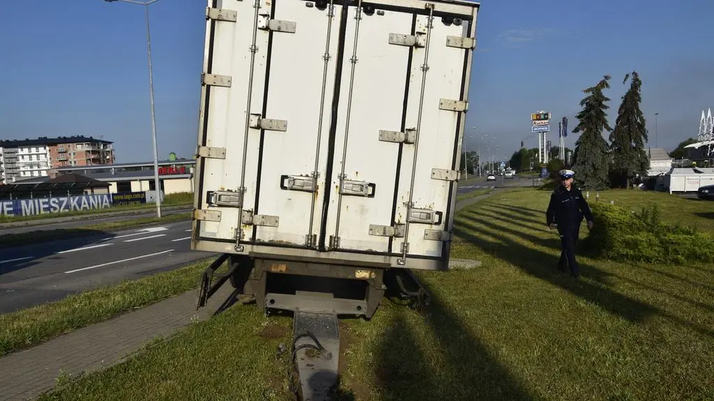 Kierowca został ukarany mandatem