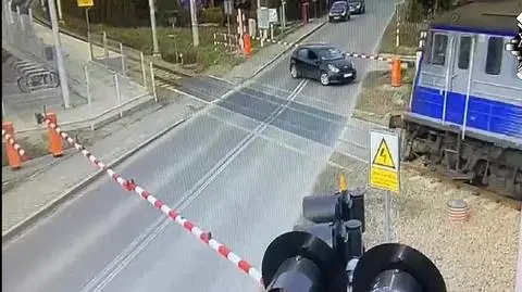 Niebezpieczne zachowanie kierowców na przejazdach