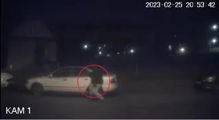 Mężczyzna przebijał opony w samochodach